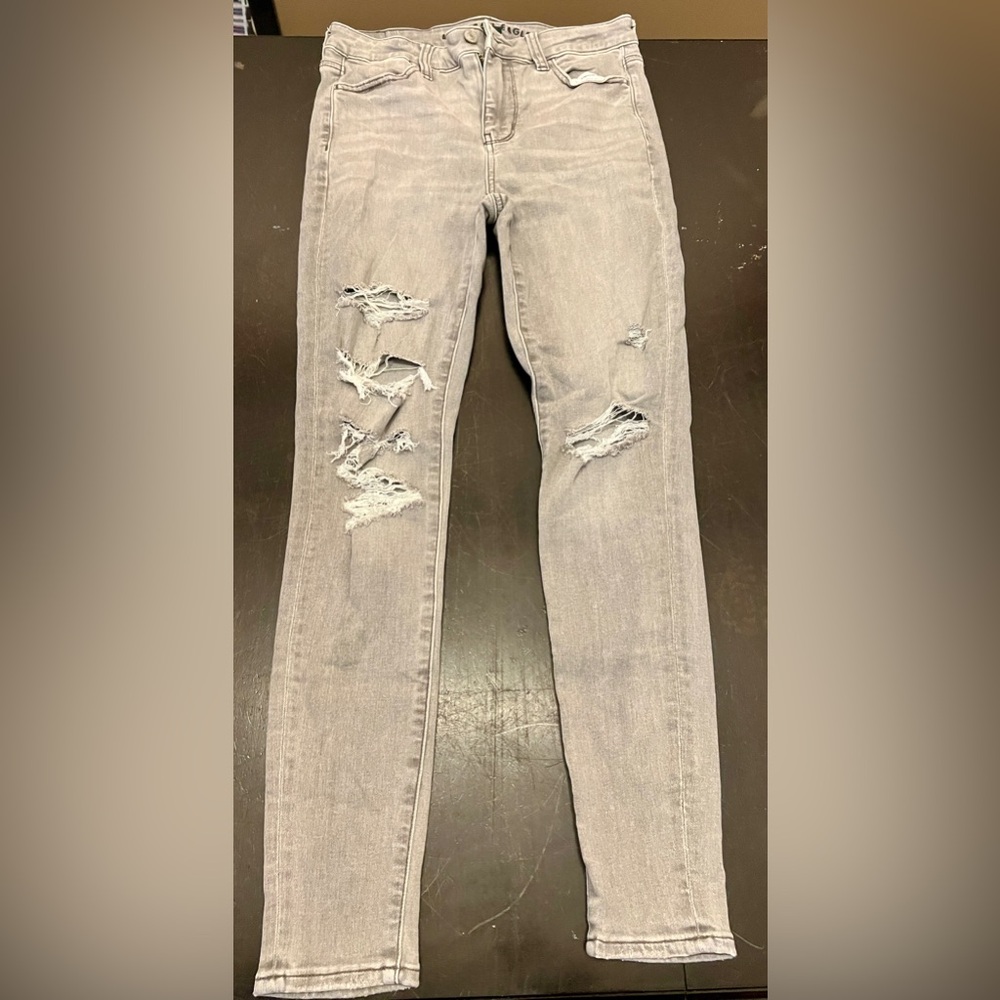 American Eagle Jeans Size 4R GREY
